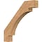 Ekena Millwork 5 1/2"W x 36"D x 36"H Merced Smooth Knee Brace, Western Red Cedar BRC06X36X36MRC00SWR - alternate 1